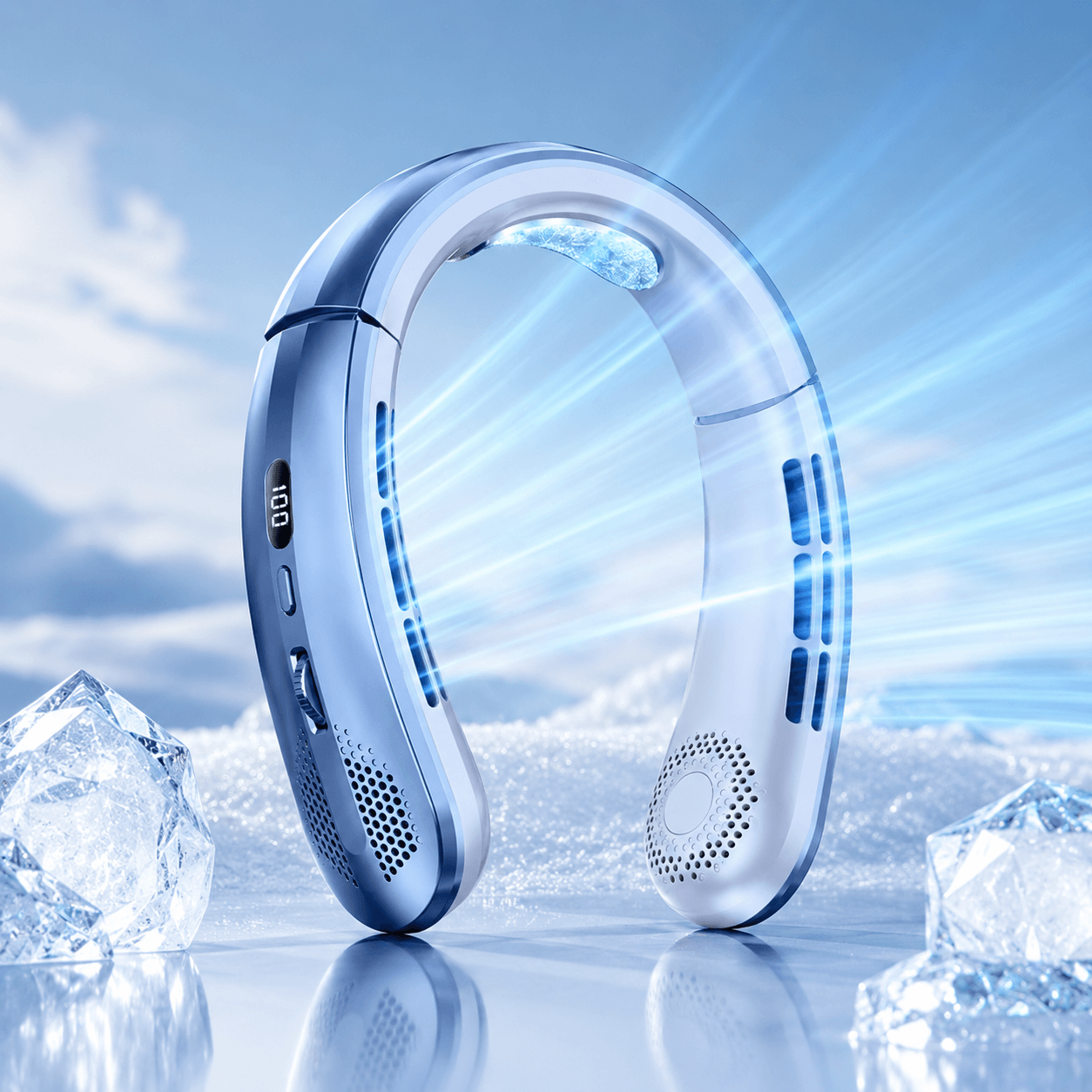 Ventilateur de cou portable