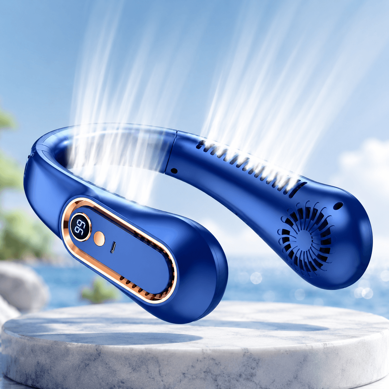 Ventilateur de cou portable