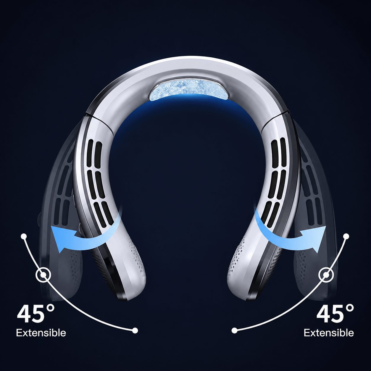 Ventilateur de cou portable