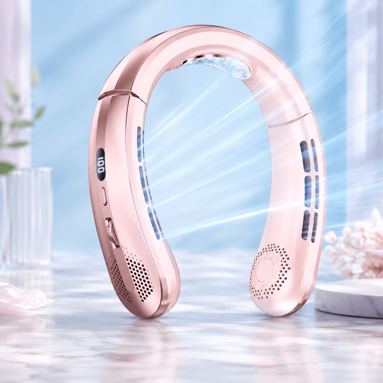 Ventilateur de cou portable